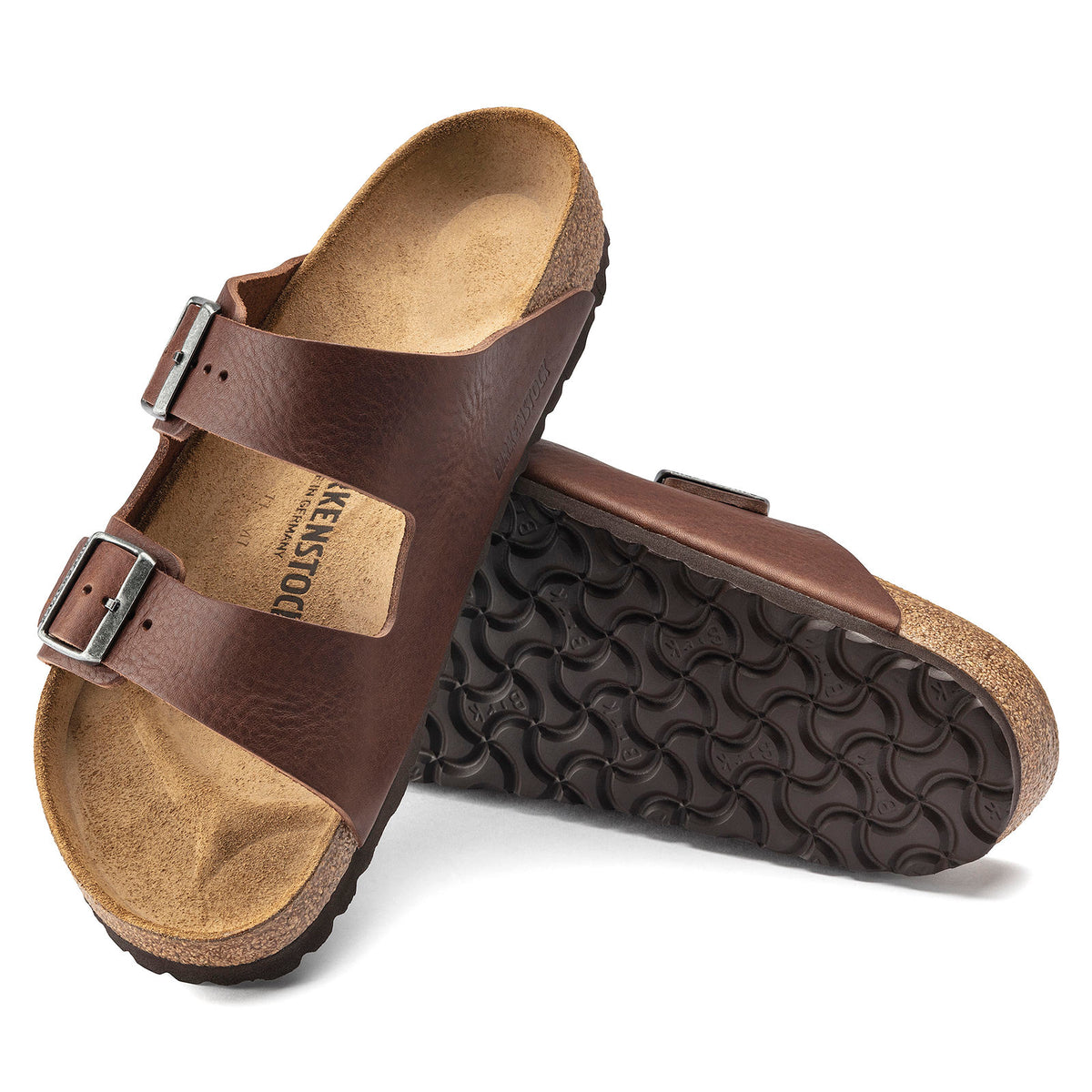 Gold Classic Brown Custom Birkenstocks – ONEtwelves