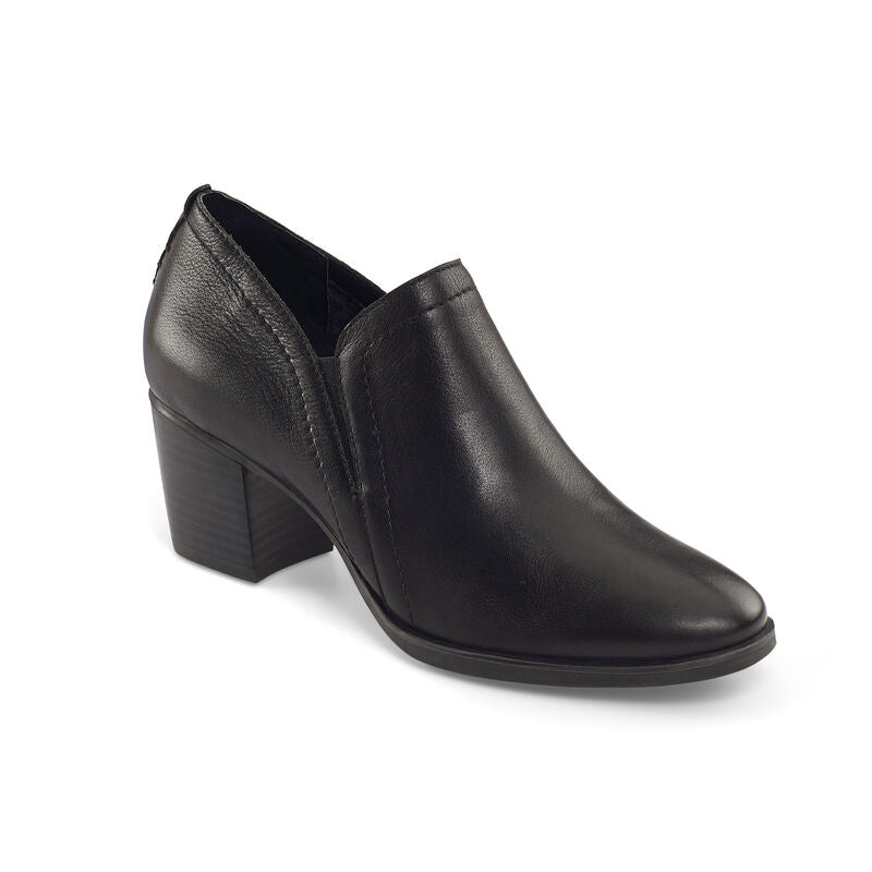 Black hotsell leather shooties