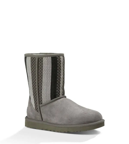 Ugg Classic Short Woven Suede