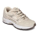 Vionic Women's Classic Walker in Cream Suede - Right 3/4 View